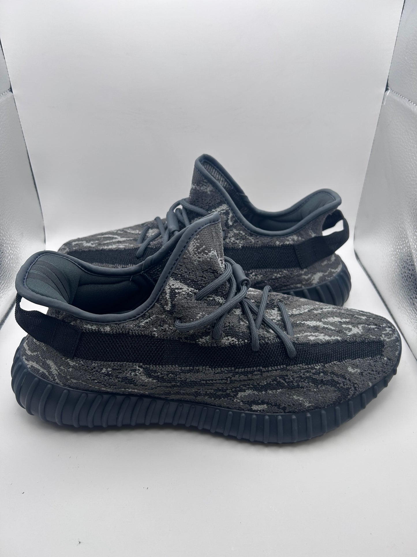 Adidas Yeezy Boost 350 V2 MX Dark Salt Grey Black Marble Men's ID4811 Size 10