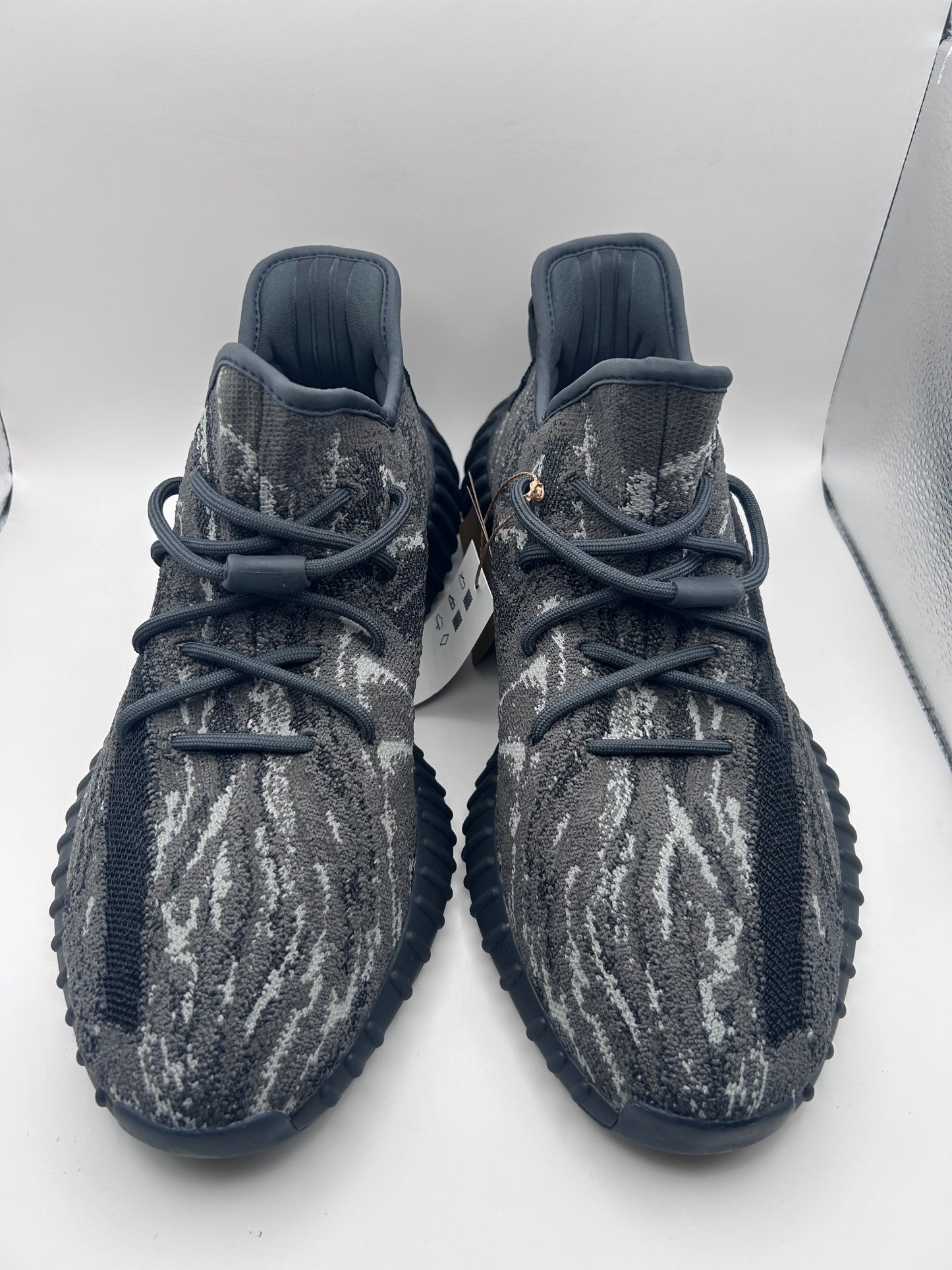 Adidas Yeezy Boost 350 V2 MX Dark Salt Grey Black Marble Men's ID4811 Size 10