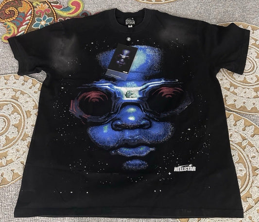 Hellstar Goggles T shirt Size M