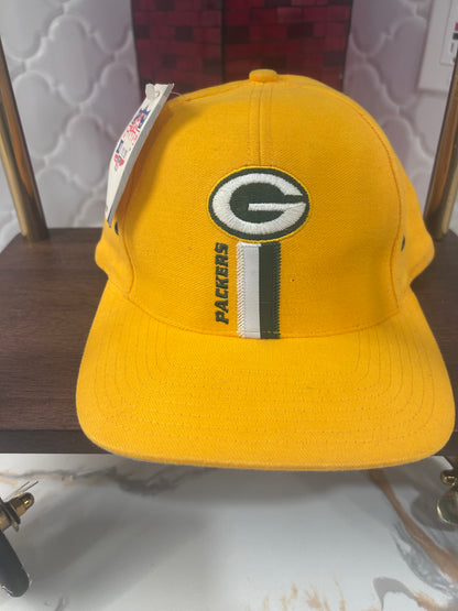 Logo 7 Vintage Green Bay Packers ‘90s Stripe Snapback Deadstock USA