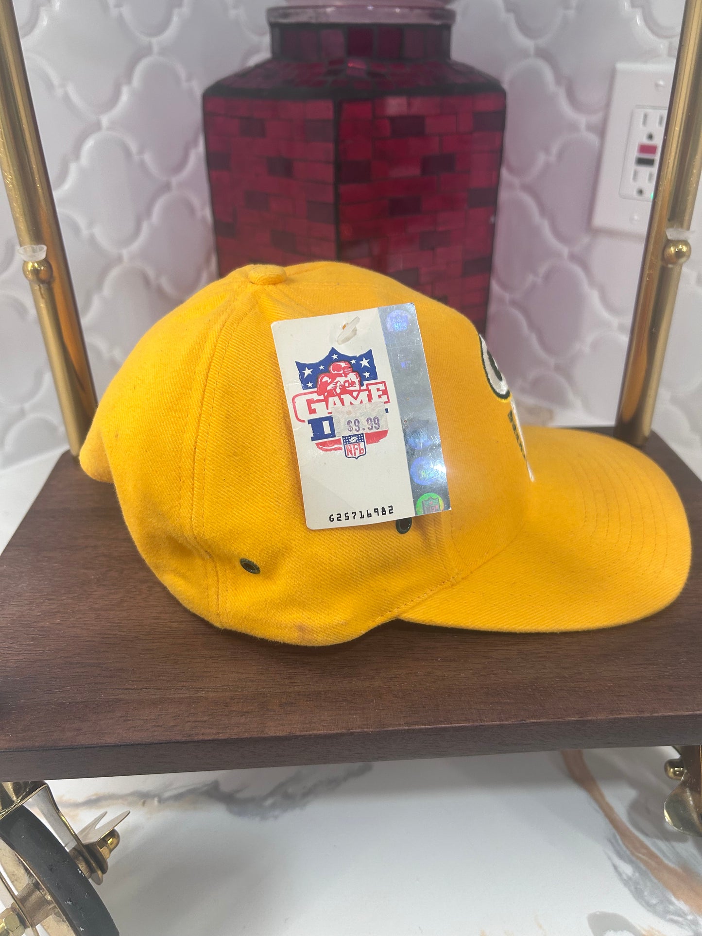 Logo 7 Vintage Green Bay Packers ‘90s Stripe Snapback Deadstock USA