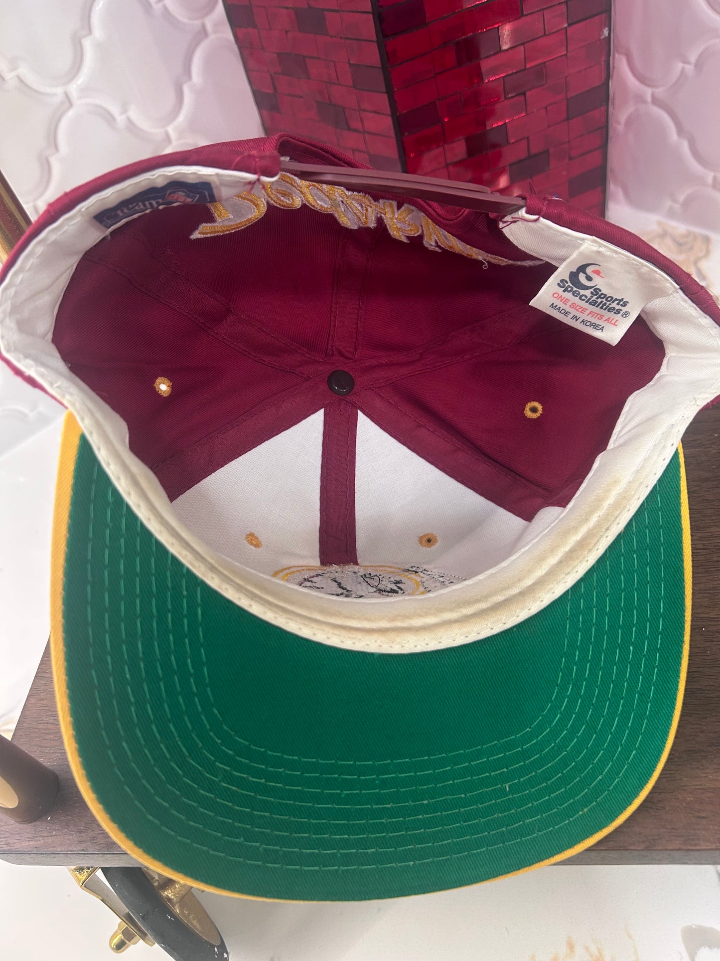 Pro Line NFL Washington Redskins Vintage Adjustable Cap