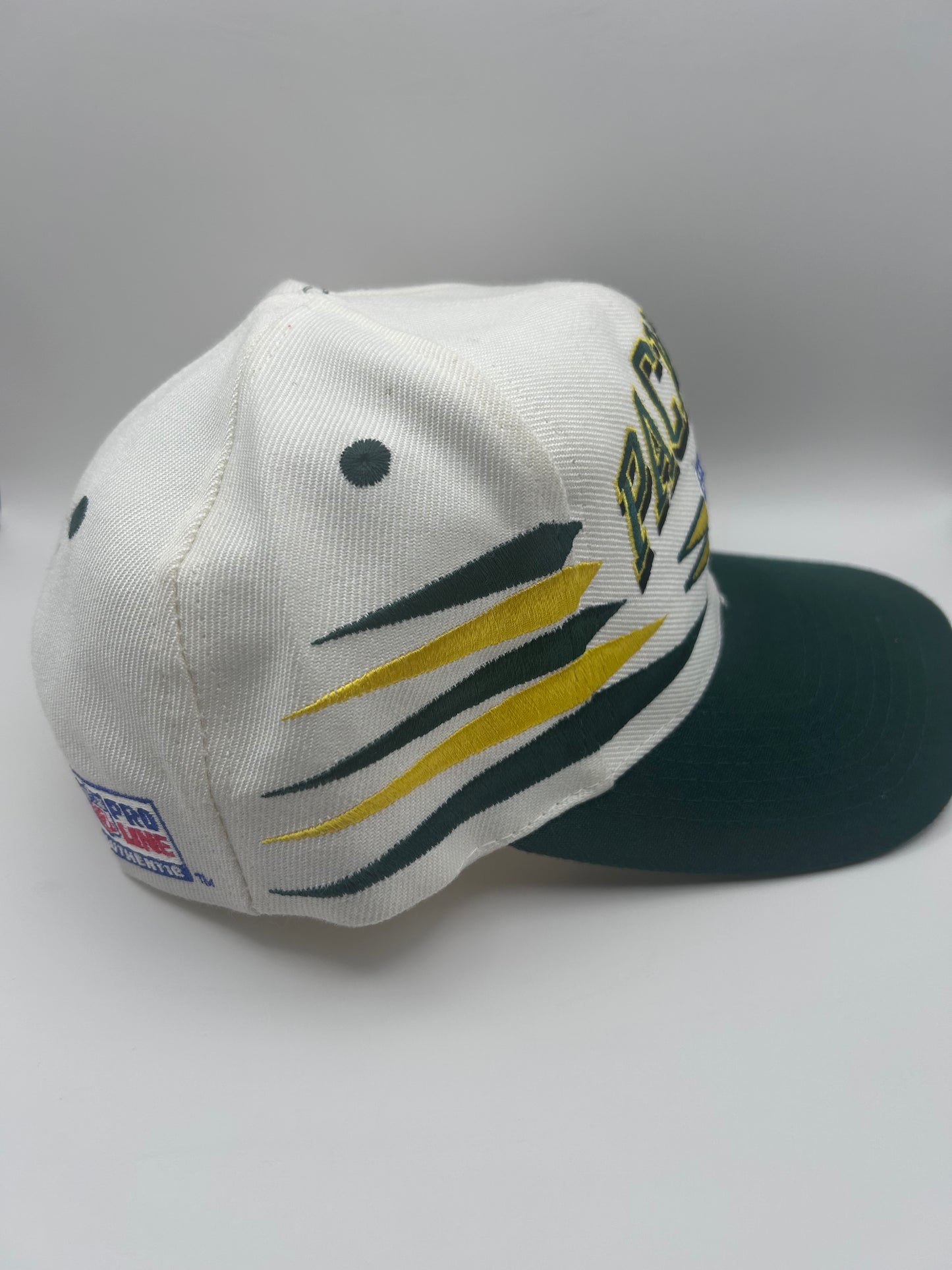 Pro Line Vintage Green Bay Packers ‘90s Diamond 💎 Snapback Deadstock USA