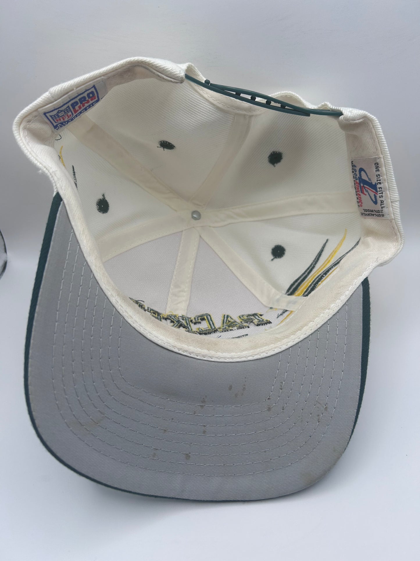 Pro Line Vintage Green Bay Packers ‘90s Diamond 💎 Snapback Deadstock USA