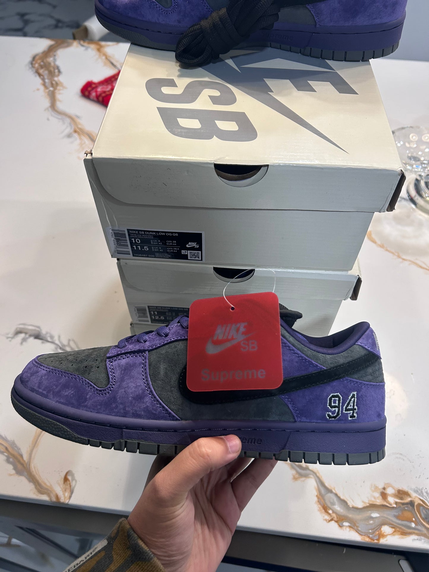 Nike SB Dunk Low Supreme 94 Ink Size 9, 10, 11
