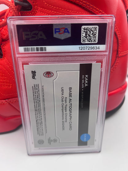 Kaka Magenta Refractor Auto PSA 9