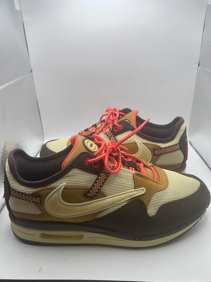 Nike Air Max 1 Travis Scott Baroque Brown Sz 11