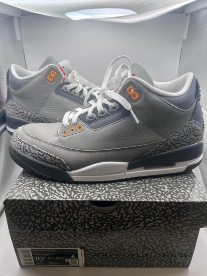 Jordan 3 Retro Cool Grey Sz 10.5