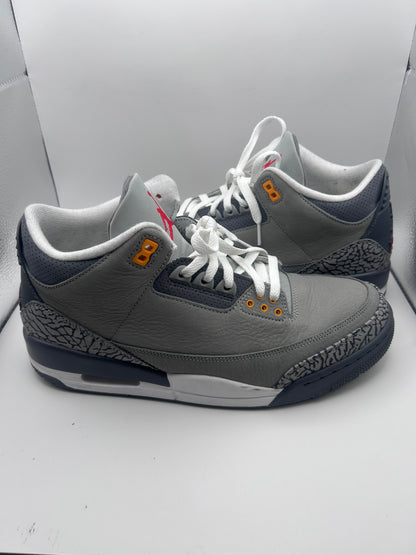 Jordan 3 Retro Cool Grey Sz 10.5